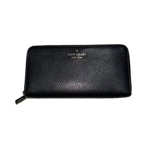 Kate Spade Black Zip Wallet